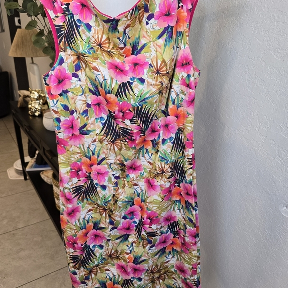 Farm Rio Floral Print Mini Dress open back Size S - Picture 2 of 8